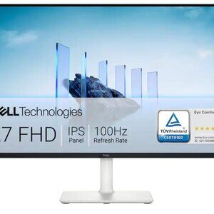 Dell - S2725H 27" IPS LED FHD (1920 x 1080) 100Hz Monitor (HDMI) - Ash White